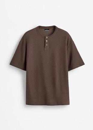 Футболка lefties хенлі 19667 brown