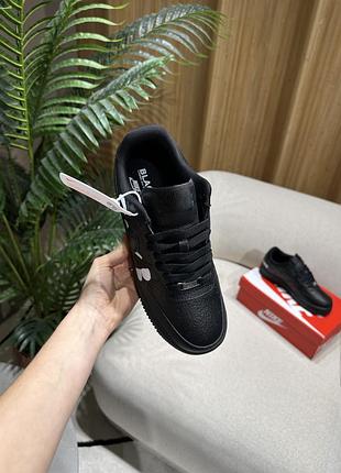 Nike air force 1 low x comme des garçons air black
