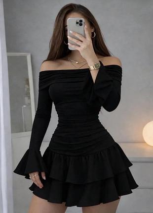 Платье с эффектом wow