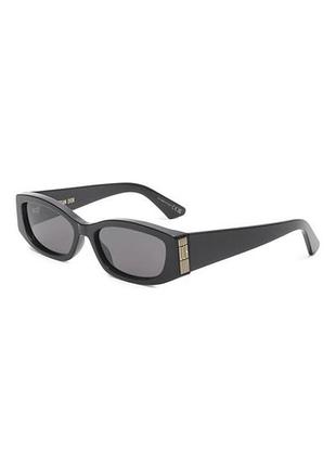 Dior graphique s1i очки сонцезахисні 56-16 чорні