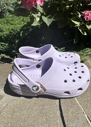 J2 crocs оригінал фіолетового лавандового кольору, на 33-34 розмір