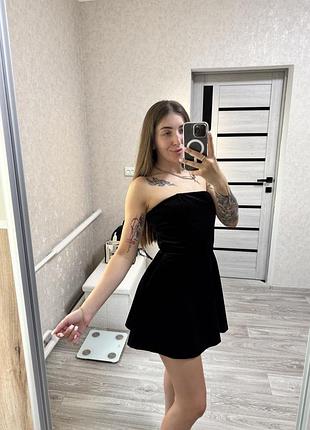 Сукня велюрова 3