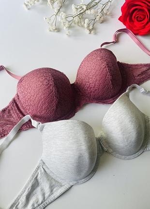2 шт набор бюстгалтеров primark анжелика + база