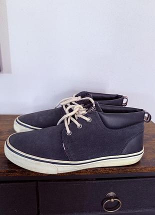 Кеди tommy hilfiger, натуральна замша, розмір 41 (уст.26,5см)