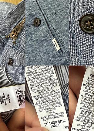 Шорти m&s оригінал льон 8