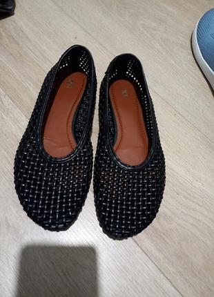 Балетки zara, размер 37. оригинал
