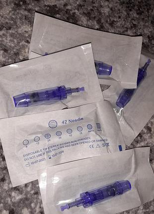 Картриджи для дермапена цена за 5 штук 42 needle