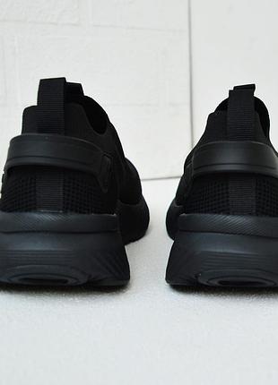 Nike black мокасины черные 3