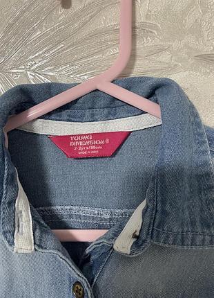 Джинсова сукня-сорочка 👗💙 2