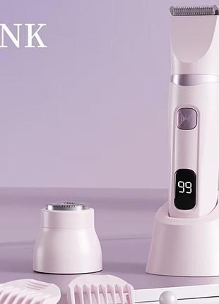Женская электробритва 2 в 1 feiyba, электрический триммер для лица и тела, usb