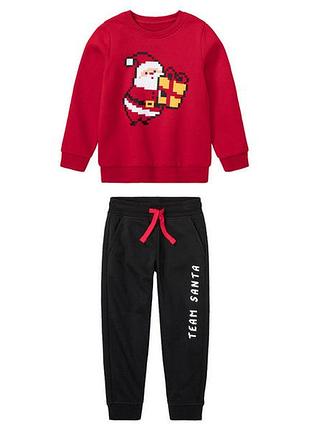 Костюм (свитшот и штаны) для мальчика lupilu lidl 424437 110-116 см (4-6 years) комбинированный