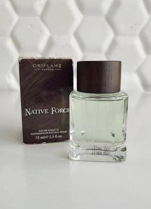 Мужская туалетная вода от орифлейм native force oriflame