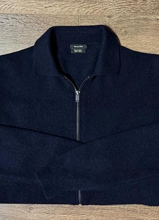 Шерстяная кофта massimo dutti.