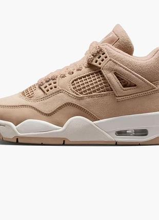 Кросівки жіночі air jordan 4 retro beige hv0823-200
