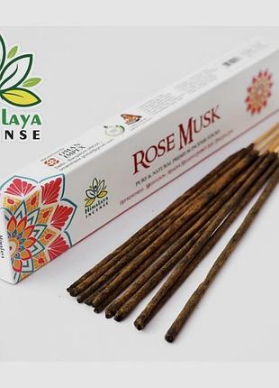 Ароматичні палички троянда муск himalaya mandala rose musk