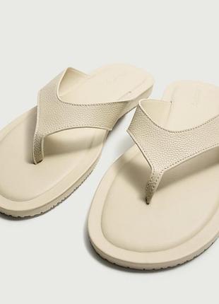 Zara чоловічі шльопанці сандалі капці