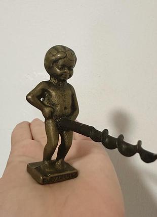 Винтажный штопор manneken pis