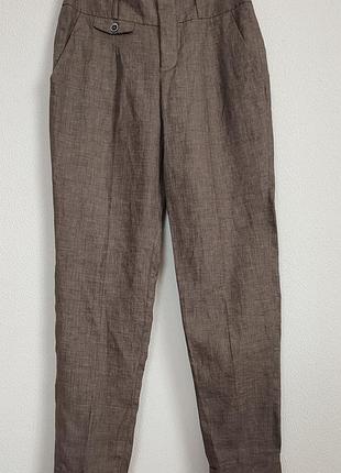Льняные женские брюки zara