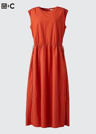 Сукня uniqlo gathered dress | sleeveless