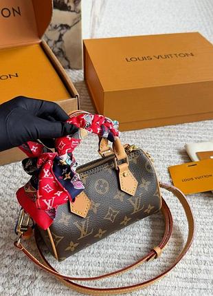 Жіноча сумка преміум nano speedy monogram canvas