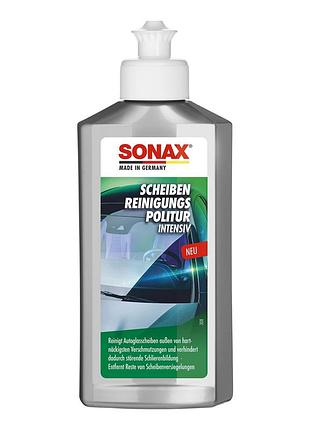 Интенсивная полироль-очиститель стекол sonax 250 мл
