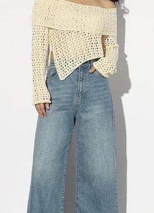 Лонгслів вʼязаний новий pull&bear 8