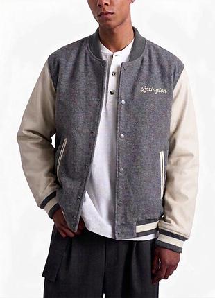 Чоловіча вовняна куртка бомбер topman