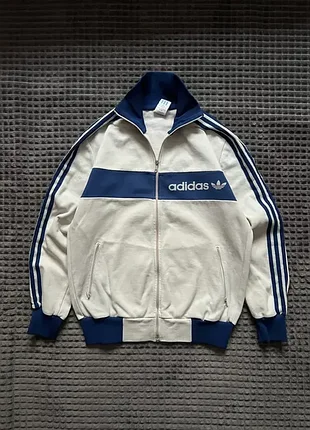 Adidas (xs/s) made in yugoslavia 80s vintage track jacket олимпийка мужская спортивная кофта