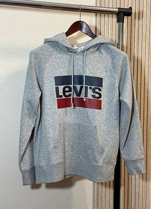 Худі жіноче levi’s. сідає як не великий оверсайз   •розмір s