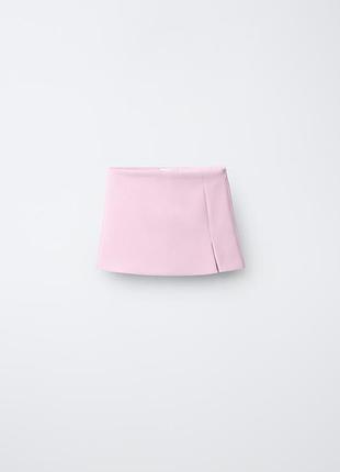 Спідниця шорти пудра zara
