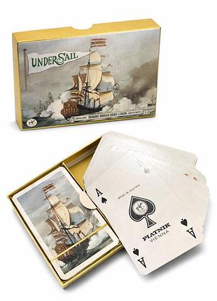 Коллекционные игральные карты under sail (piatnik), aвстрия