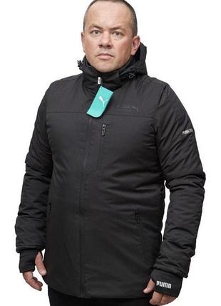 Весенняя мужская ветровка puma на тонком холофайбере .