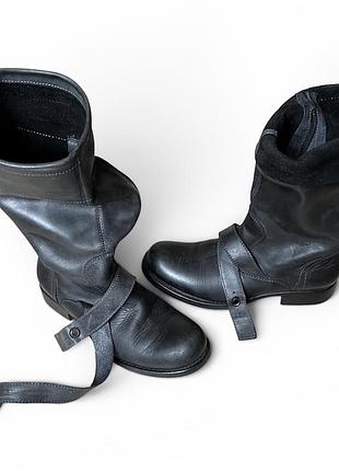 Ankle boots/ g-star raw/ y2k style/ черевики туби/ массивные ботинки/ vintage/ сапоги