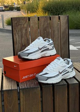 Кросівки nike initiator, біло сірі (сітка, літні) 0102-9