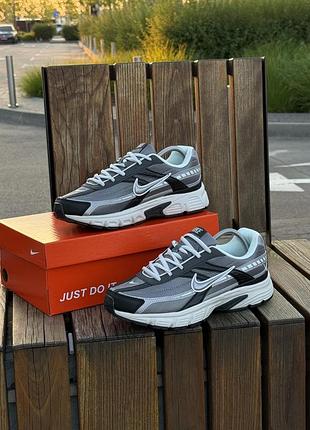 Кросівки nike initiator, темно сірі (сітка, літні) 0102-5