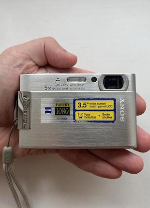 Легендарний фотоапарат y2k камера sony dsc-t200 cyber-shot carl zeiss сенсорна