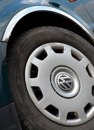 Накладки на арки (4 шт, нерж) sw, 2000-2005 для volkswagen passat b5 рр