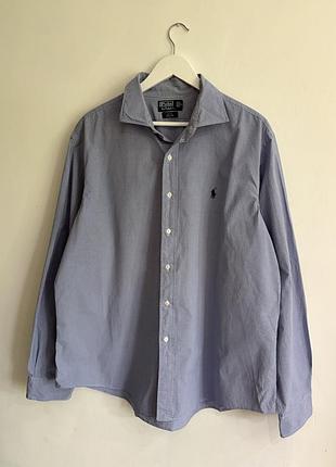 Сорочка в клітинку polo ralph lauren xxl