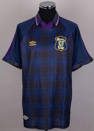 Вінтажна футболка scotland 1994 1996 home football shirt soccer jersey umbro vintage