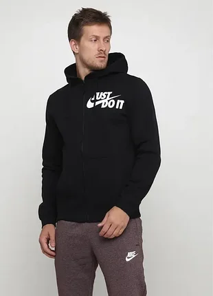 Nike nsw hoodie (s) флисовое худи мужское унісекс толстовка кофта