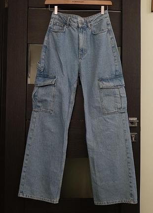 Женские джинсы карго new look 38р.