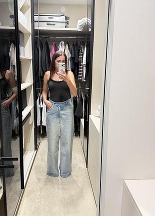 Джинсы джинси zara обʼємні оверсайз