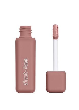 About-face matte fluid eye paint, рідкі матові  тіні для повік