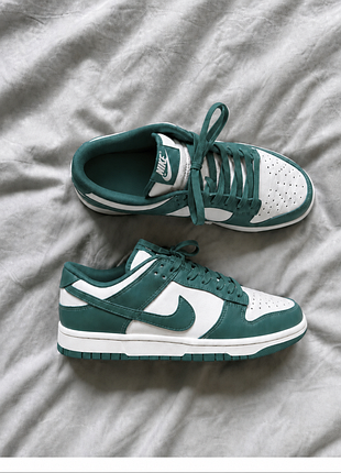 Кросівки nike dunk low retro, varsity green
