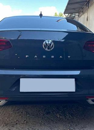 Насадки на глушитель v2 sd/sw (2019-2026, 3 шт, нержавейка) для volkswagen passat b8
