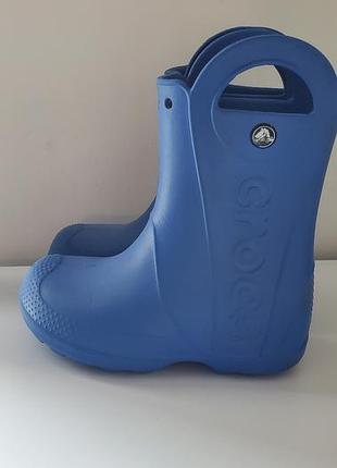 Сапоги резиновые crocs с 12 оригинал ботинки кроксы размер 28-29