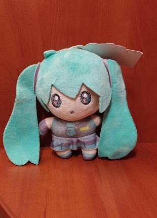 М'яка іграшка - брелок хацуне міку, лялька аніме hatsune miku, 12 см.