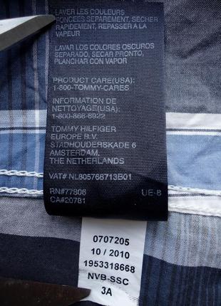 Рубашка tommy hilfiger denim n.y.c usa (l-xl)9 фото