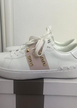 Кросівки valentino білі,розмір 40