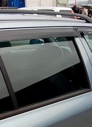 Ветровики sw (4 шт, hic) для skoda octavia i tour a4 1996-2010 гг